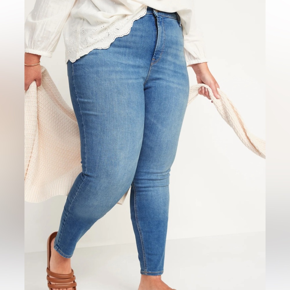 Old Navy Rockstar high Rose Super Skinny